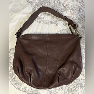 Banana Republic Sloan Bag in Brown Lambskin